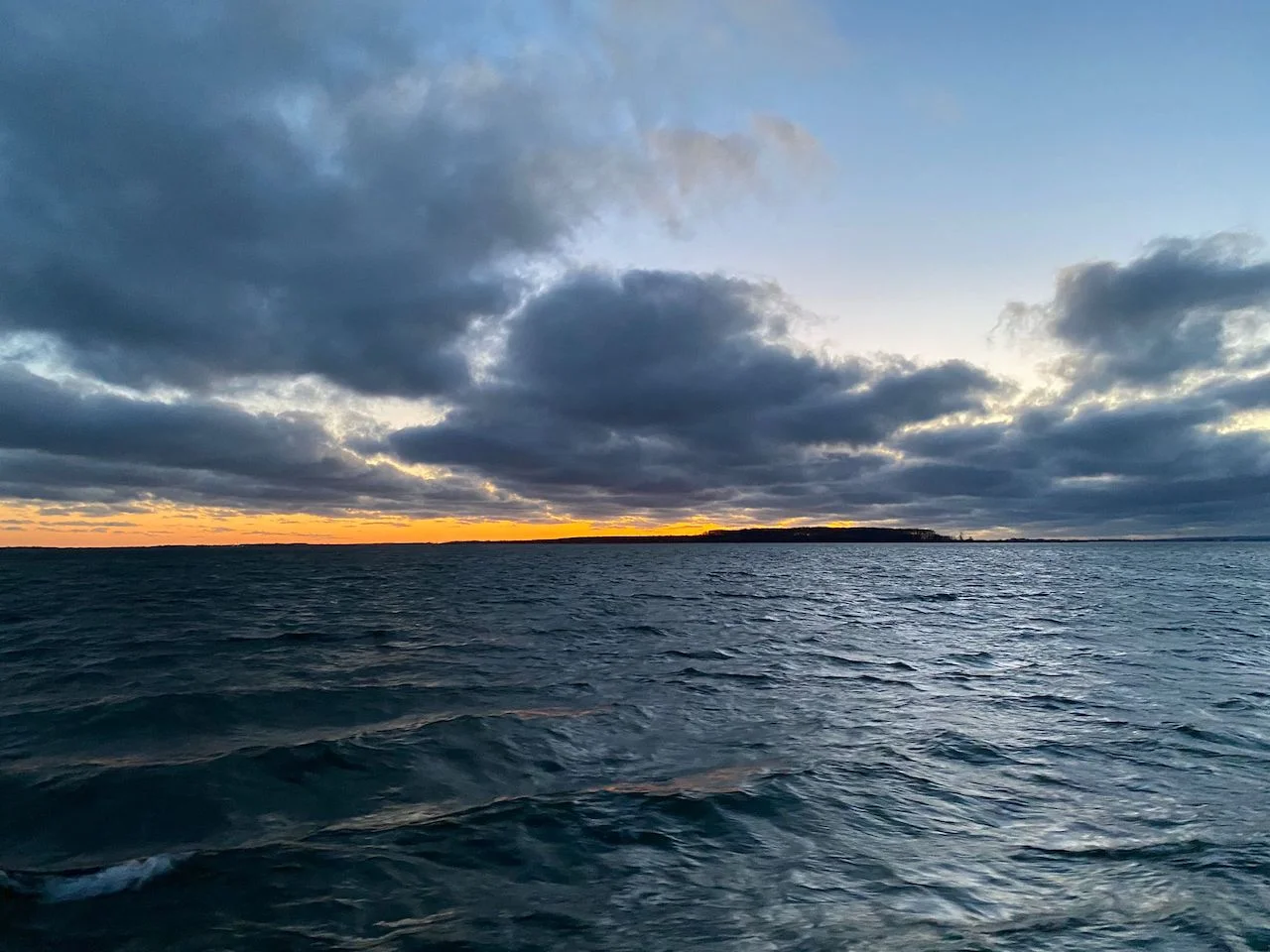 Successful Sailing - Wolken über dem Meer 