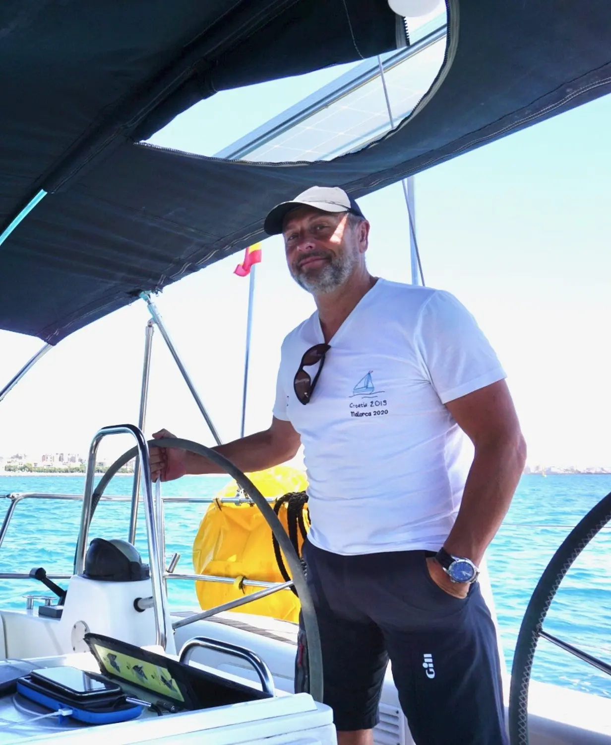 Successful Sailing - Skipper Thomas Lindloff beim Segeln auf dem Meer