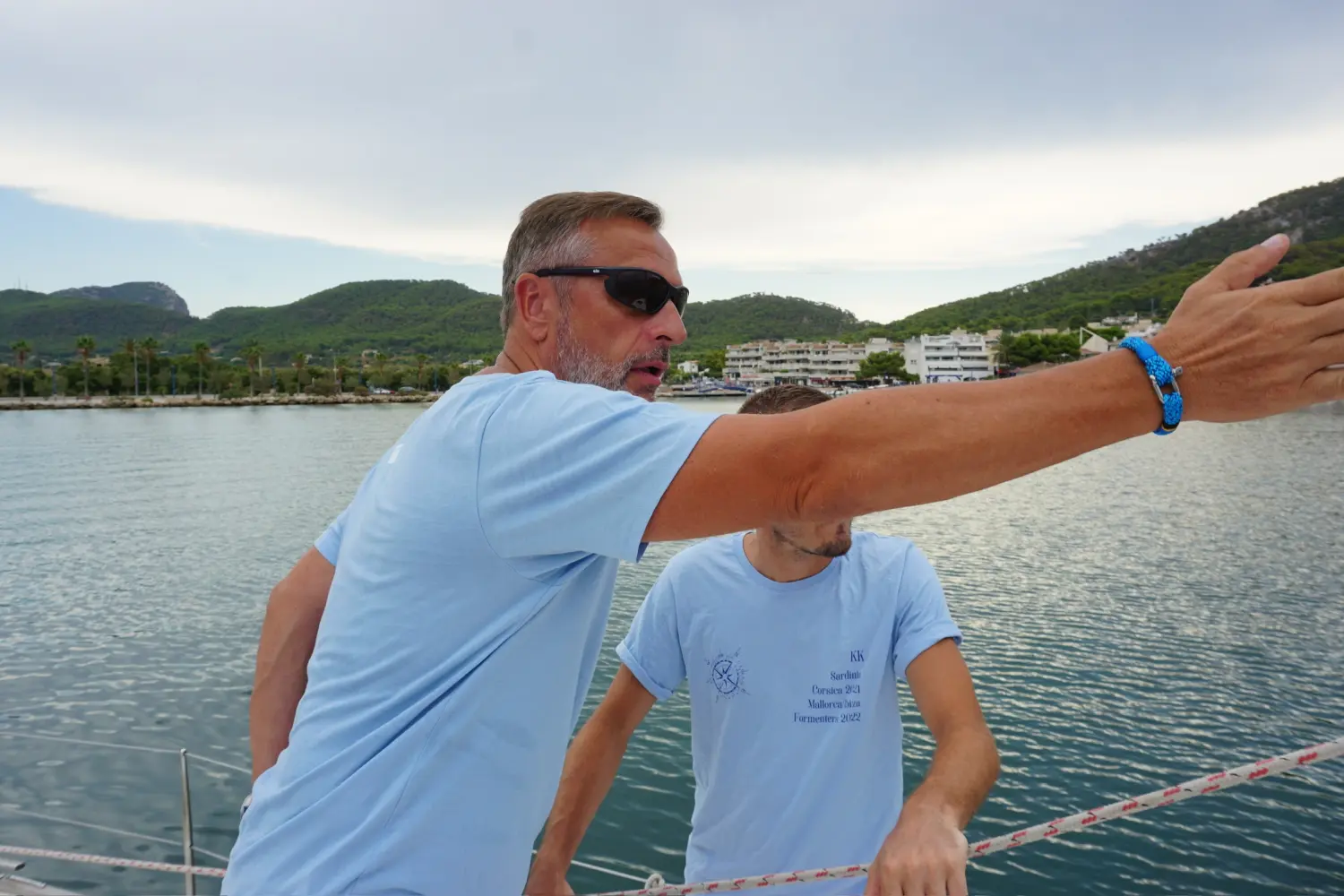 Successful Sailing - Skipper Thomas Lindloff mit einem Schüler