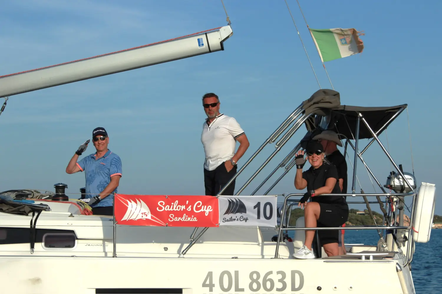 Successful Sailing - Boot segeln im Meer